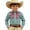 00&Army Green164, variant on Kiijoy Boys Western Cowboy Shirt Lightweight Long Sleeve Button Down Shirt, Sizes 4-13