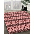 thumbnail image 3 of Ahgly Company Machine Washable Indoor Square Transitional Light Coral Pink Area Rugs, 8' Square, 3 of 7