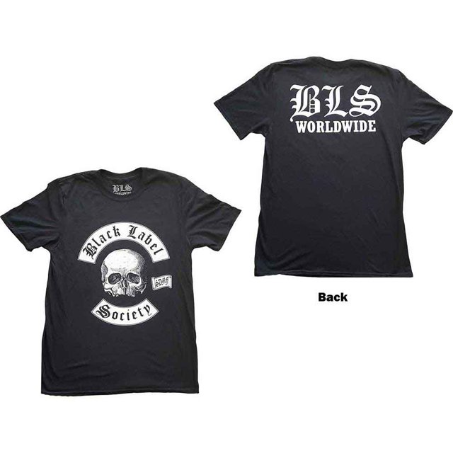 Black Label Society Unisex T-Shirt Worldwide V. 2 (Back Print)