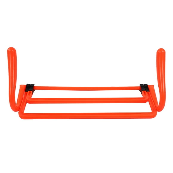 Cergrey Football Training Tool, Football Hurdle,5Pcs Football Soccer Training Adjustable Hurdles Speed Training Equipment Orange