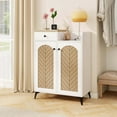 thumbnail image 5 of Costway 6-Tier Shoe Cabinet with Drawer 6 Removable Shelves Ventilation Openings Metal Legs, 5 of 10
