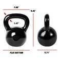 thumbnail image 5 of CAP Barbell Cast Iron Kettlebell, 10 - 60 lbs, 5 of 5
