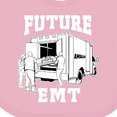 thumbnail image 4 of Inktastic Future EMT Ambulance Boys or Girls Baby Bib, 4 of 4