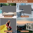 thumbnail image 4 of MEETWARM 119" x 71” Retractable Side Awning, Rust-proof Water & UV resistant, 4 of 8