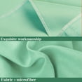 thumbnail image 4 of Ntbay Microfiber Ultra Soft Body Pillowcase with Envelope Closure, Wrinkle, Stain Resistant Body Pillow Cover, 20" x 54", Mint Green (Not Include Body Pillow), 4 of 5