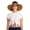 Toast, variant on Women's Rolled Visor - UPF 50+ Sun Protection - Frayed in Natural