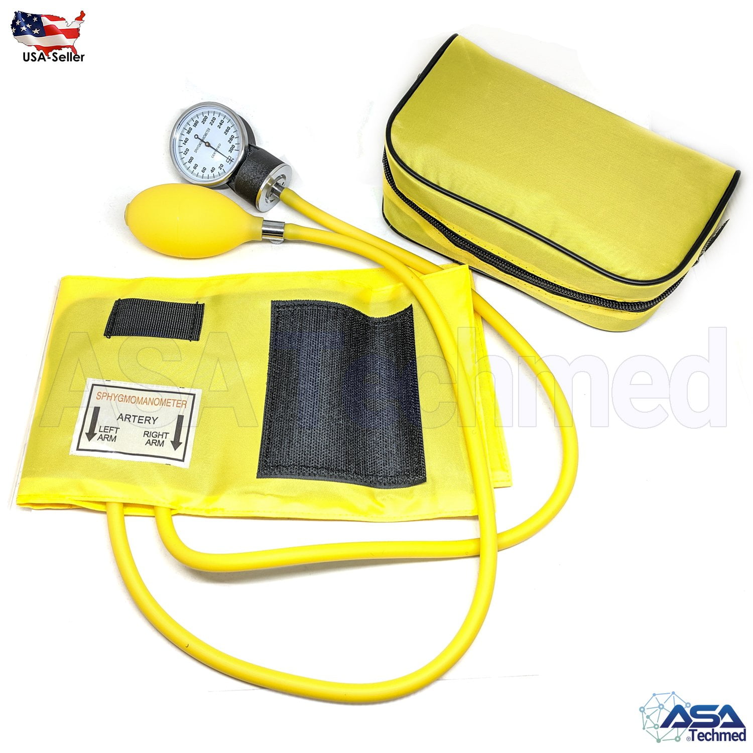 Manual Blood Pressure Monitor BP Cuff Gauge Aneroid Sphygmomanometer