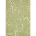 thumbnail image 1 of Unique Loom Botanical Collection Abstract Pictorial Transitional Indoor and Outdoor Flatweave Area Rug, 7 Feet x 10 Feet 2 Inch, Light Green/Beige, 1 of 2