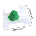 thumbnail image 4 of 20Pcs Exterior Door Side for Fender Body Fastener Moulding Trim Clips For, 4 of 9
