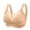 Beige, variant on Womens Full Coverage Bras, Bras for Women Plus Size, Push Up T Shirt Bra with No Underwire & Wide Strap for Heavy Breast, 36B/C-44B/C