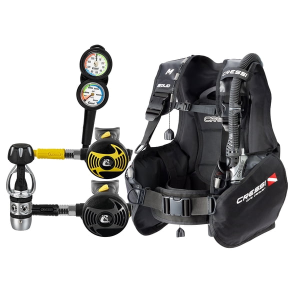 Cressi Solid Discovery Scuba PD2 Package XX-Large