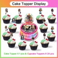 thumbnail image 6 of Braze Party Supplies Birthday Decorations Plates Banner Kids Cake Toppers Set Decor, 6 of 7