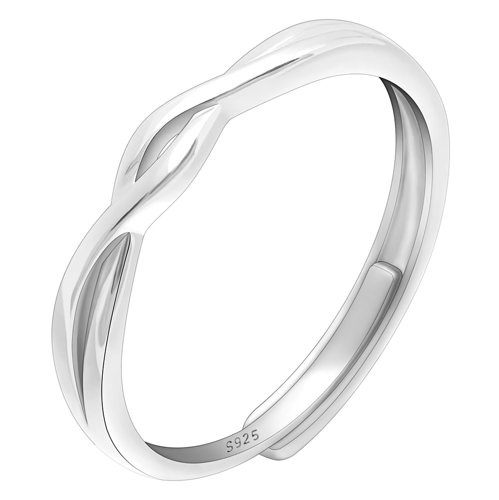 2mm 1 10 Ct Tw Genuine White Diamond Sterling Silver Wedding Band
