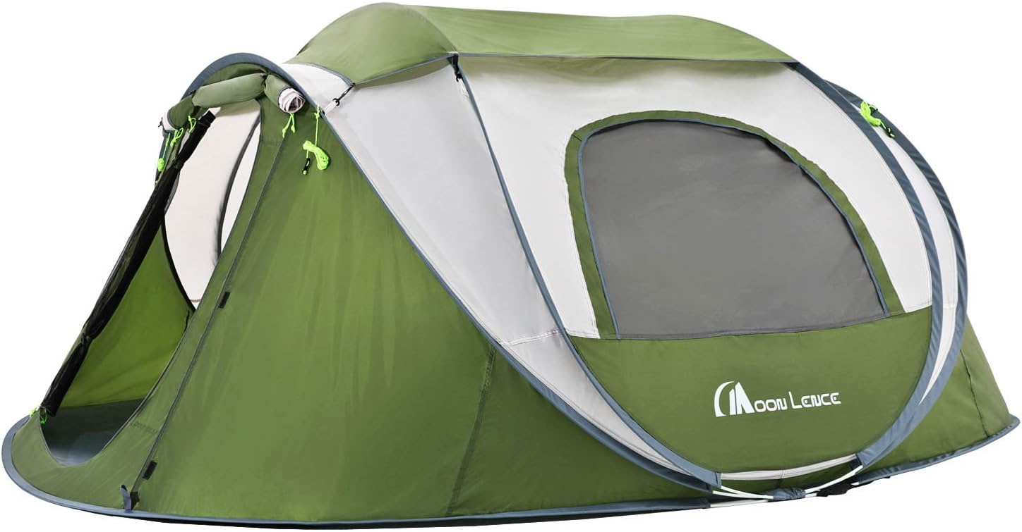 Pop up Tent 4 Person Camping Tent Waterproof Tent 3 Ventilated mesh