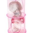 thumbnail image 2 of OULII 2Pcs Toy Storage Holder Multi Layer Polyester Fabrics Steel Wire Hammock Wall Hanging Net, 2 of 8