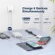 thumbnail image 2 of Estación de carga IFEART USB C Fast Charger 100W 6 puertos, 2 of 9