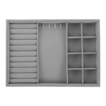 Jewelry Storage Tray for Drawer Organizer Inserts Stackable Ring Display Tray 1 Set Jewelry Showcase Holder Dresser Organizer