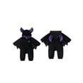 thumbnail image 2 of RUINIXCW Baby Boy Bat Halloween Zipper Hooded Romper Cosplay for Christmas Holiday Outfit, 2 of 8