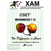 CSET Mathematics 7-12 [Paperback - Used]