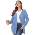 thumbnail image 5 of Daystry Women Casual Lightweight Cardigan Cover Up Open Front Breezy Long Sleeve Summer Blouses, 5 of 11