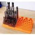 thumbnail image 3 of Agujeros Destornildor De Vástago Hexagonal Portabrocas Destornildor De Plástico Estuche De Almacenamiento De Cabeza Macarena Caja de almacenamiento de broca, 3 of 7