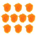 thumbnail image 1 of JUNWELL 10 Rolls Orange Latch Hook Thread Yarn Wool Pre Cut Carpet Embroidery, 1 of 1