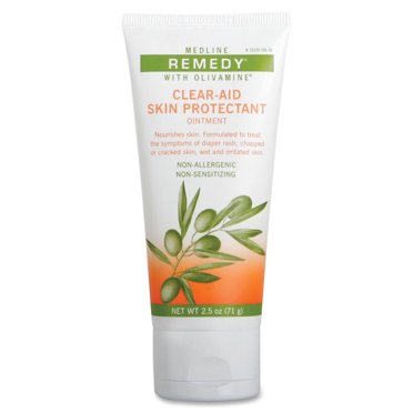 Medline Remedy Olivamine Calazime Barrier Skin Protectant Paste Cream ...