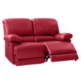 thumbnail image 4 of CorLivingPlush Power Reclining Bonded Leather Loveseat with USB Port, 4 of 9