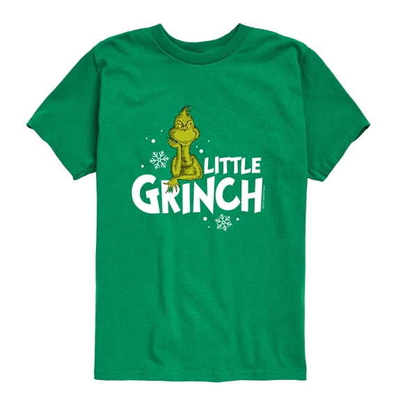 The Grinch - Little - Toddler Boys Short Sleeve Graphic T-Shirt