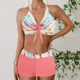 thumbnail image 1 of Traje de baño para mujer Traje de baño dividido con estampado grande para mujer Falda de bikini Traje de baño dividido Trajes de baño para mujer, 1 of 6