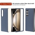 thumbnail image 2 of Aramid Fiber Case for Samsung Galaxy Z Fold 6 Case Aramid Fiber Thin Fit Slim Minimalist 6 FT Military Grade Drop Protection Case with Wireless Charging, Blue, 2 of 14