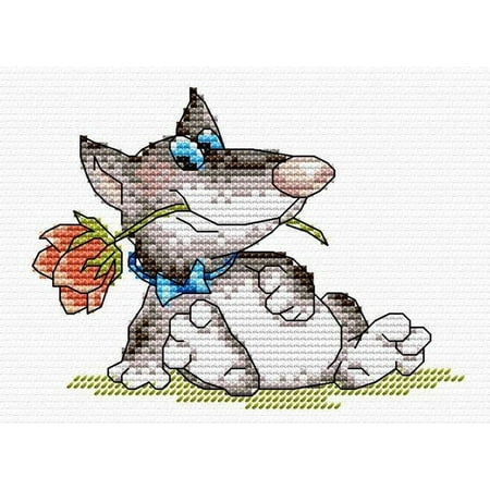 UPC: 4627077367346 | Romance Counted Cross Stitch Kit M-043 / SM-043 by MP Studia