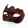 thumbnail image 4 of Masquerade Mask For Women Men, Adjustable Ball Masks For Couples, Half Face Cover For Halloween Cosplay Party, 4 of 7