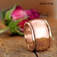 thumbnail image 6 of LINXIQIN Mens Titanium Ring Wedding Band Wide Couple Ring Jewelry Men Finger Ring With Gift Box, 6 of 9
