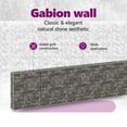 thumbnail image 3 of vidaXL Gabion Basket with Lids, Galvanized Steel Gabion Wall, High Load Capacity, 354.3"x11.8"x39.4", 3 of 6