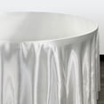 thumbnail image 2 of Your Chair Covers - 132 Inch Round Satin Tablecloth White, 2 of 4