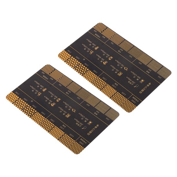 unbranded 2Ud Herramienta De Medición Para Molido De Café Para Ajustar Tamaño Ideal En Color Negro