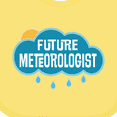 thumbnail image 4 of Inktastic Future Meteorologist Boys or Girls Baby Bib, 4 of 4