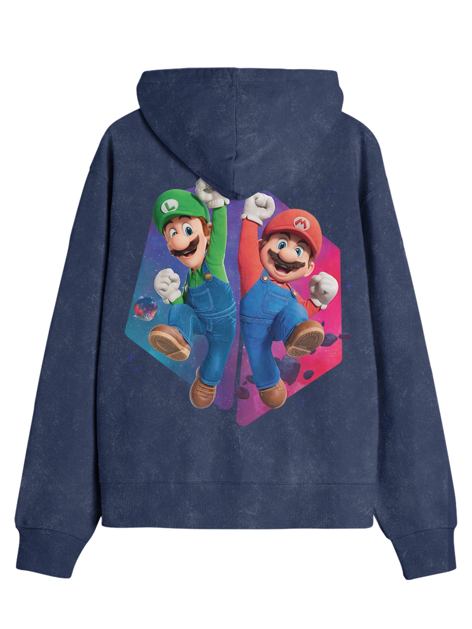 Super Mario Galaxy, Men's & Big Men's Graphic Hoodie, Here We Go! Sizes S-3XL