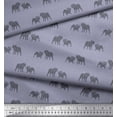 thumbnail image 3 of Soimoi Velvet Fabric Bull Dog Decor Fabric Printed Yard 58 Inch Wide, 3 of 3