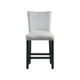 thumbnail image 6 of Picket House Willow White Marble 5PC Counter Height Dining Set with Gray Chairs, 6 of 20