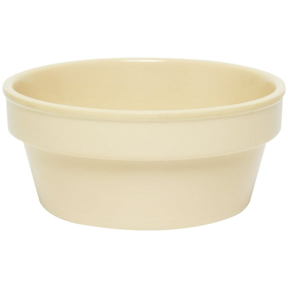 Excellante Nustone Tan Melamine Dinnerware Collection 3.25 Inch - 4 oz. Sauce Cup, Ramekin, Comes In Dozen