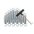 thumbnail image 1 of ZheElen 20 Pcs Ressorts de Trampoline Robustes Résistants aux Intempéries Ressorts de Trampoline Sont des Accessoires 9cm, 1 of 6