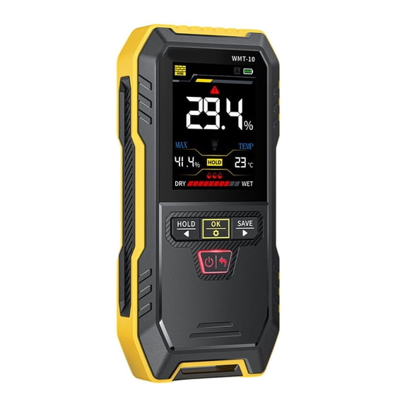 Wood Moisture Tester Wmt10 Supporting Wide Measurement Range Up To 75%