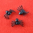 thumbnail image 2 of 100 PCS Mini Fake Spider，Plastic Black Spider Toys, Simulated Insect Toys for Funny Prank Spider and Joke Halloween Party Supplies, 2 of 7