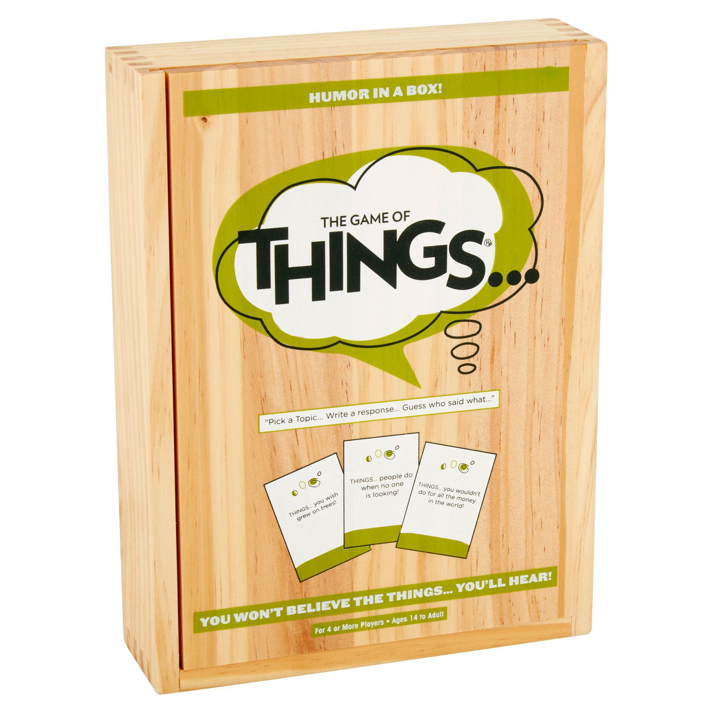 The Game of Things Humor in a Box! Classic Card Game