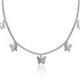 thumbnail image 3 of 2x clavícula collares mujeres cadenas mariposa collar belleza gargantilla regalos, 3 of 9