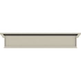 thumbnail image 5 of Ekena Millwork 106" Bottom Width x 110" Top Width x 7 1/4"H x 1"P, Craftsman Crosshead with Bottom Trim, 5 of 24