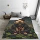 thumbnail image 5 of Balery Lotus Leaf Starry Sky Guinea Pig Manta de Felpa Suave y Acogedora – Cobija de Franela Aterciopelada para Cama, Lavable y Cálida para Sofá, Mascotas, Transpirable-50"x40", 5 of 7