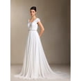 thumbnail image 4 of Vestido de novia Scala, encaje, chifón, sin espalda, maxi, 4 of 6